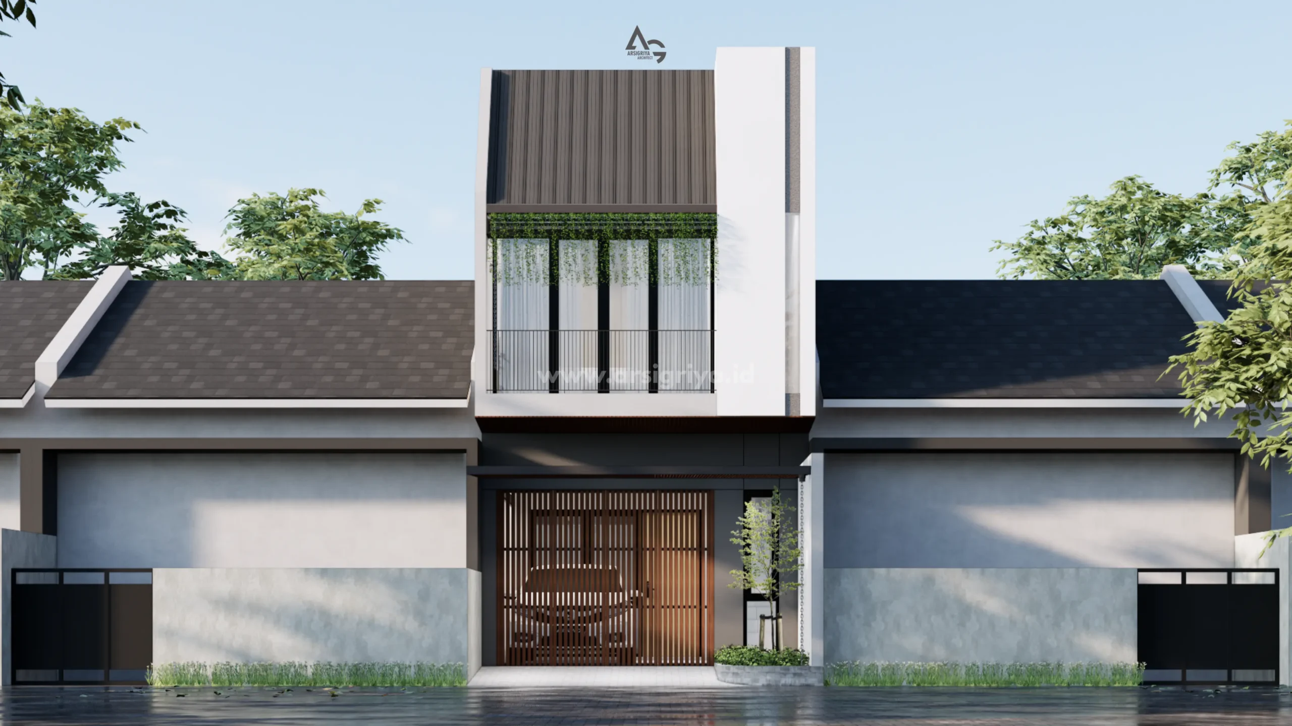 Rumah Tinggal 2 Lantai Modern Minimalis-Bapak Avid Demak
