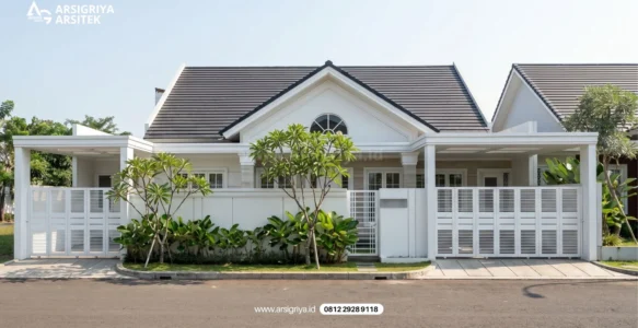 Desain Rumah American Classic – Jasa Desain Rumah Jogja