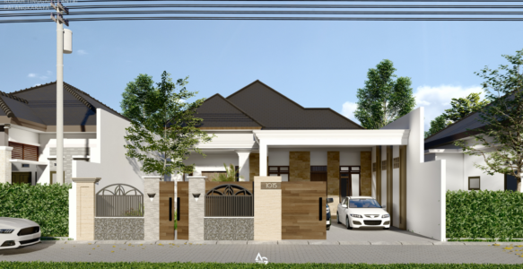 Rumah Tinggal 1 Lantai Ibu Maria – Palangkaraya