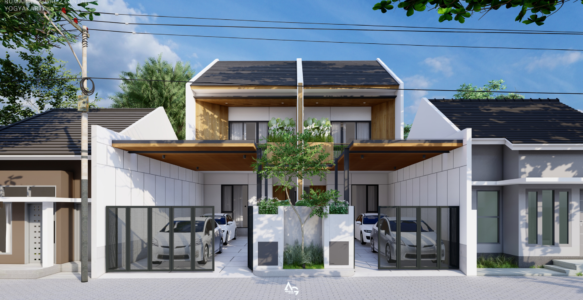 Rumah Tinggal 2 Lantai Ibu Rita – Yogyakarta