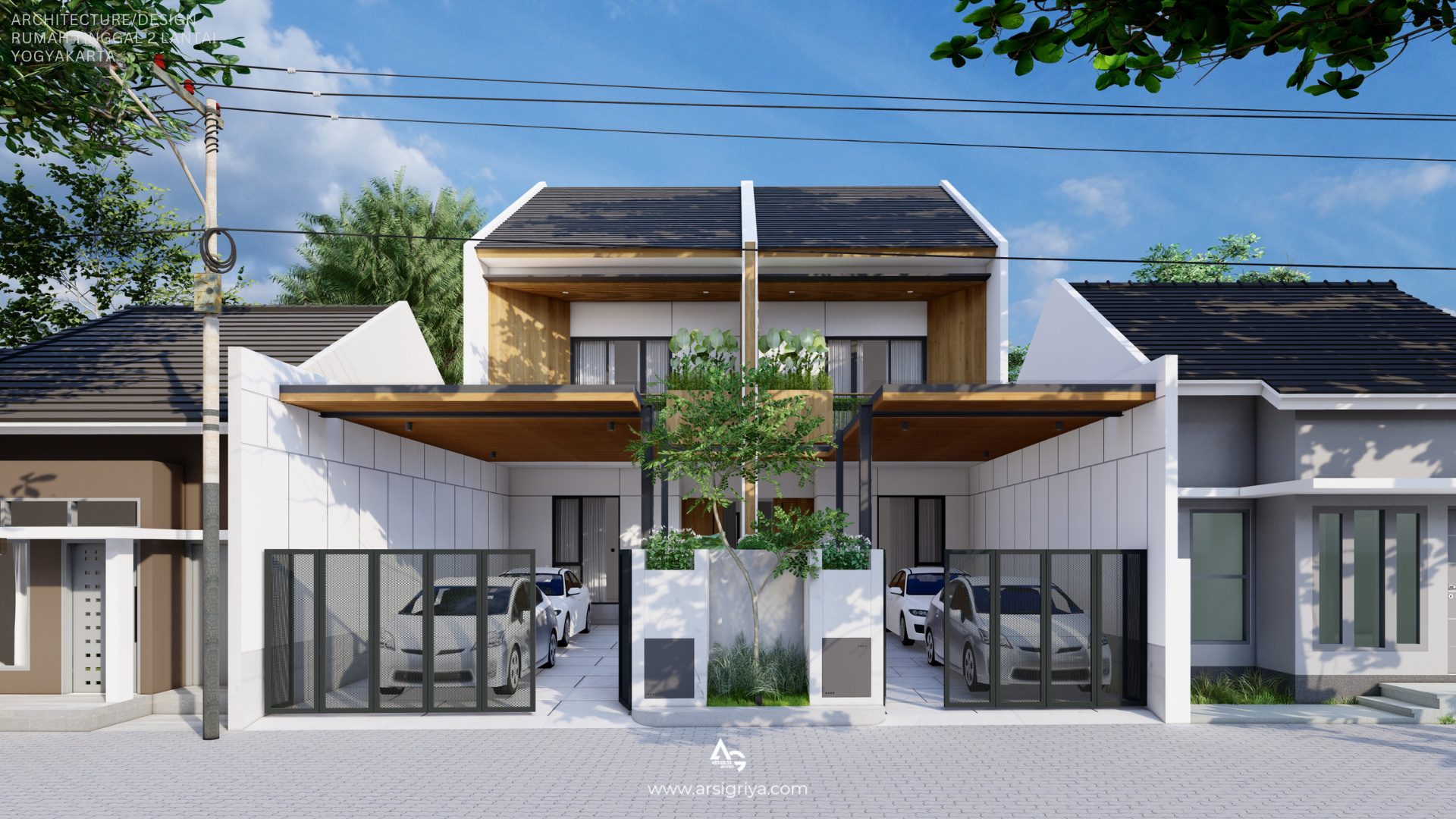 Rumah Tinggal 2 Lantai Ibu Rita – Yogyakarta