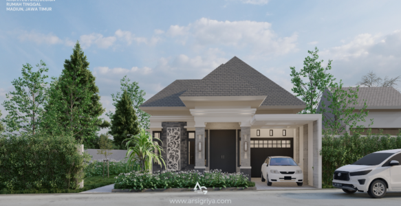 Rumah Tinggal 1 Lantai Bapak Kim – Madiun, Jawa Timur