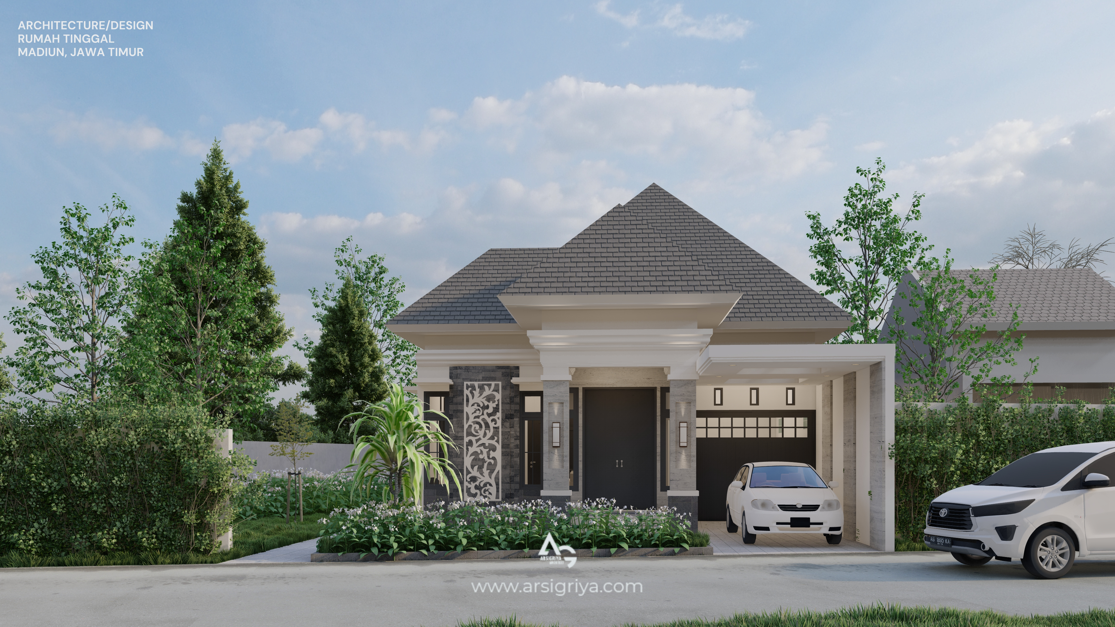 Rumah Tinggal 1 Lantai Bapak Kim – Madiun, Jawa Timur