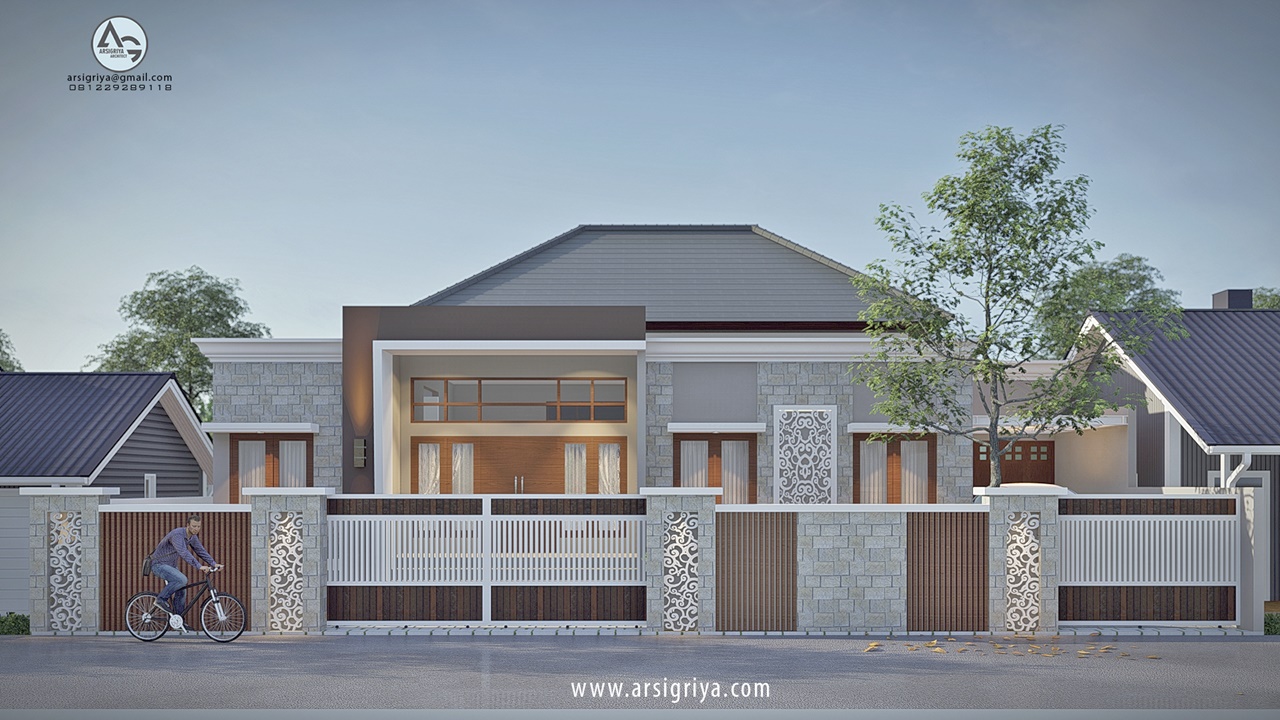 Hunian Modern Tropis Bapak Khusaeri – Pontianak