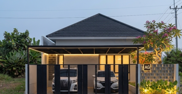 Rumah Tinggal 1 Lantai – Modern Tropis Minimalis
