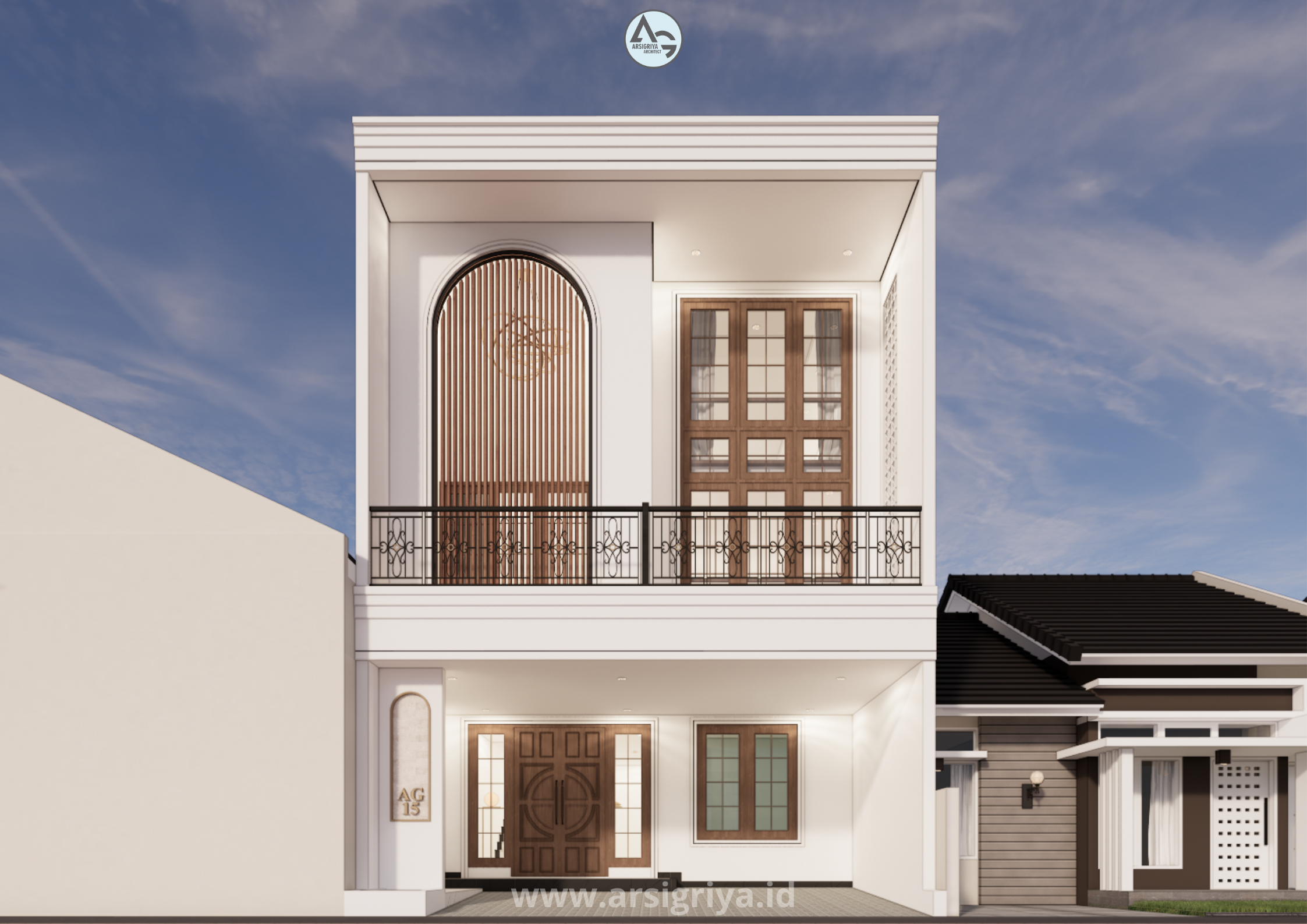 Rumah Tinggal 2 Lantai – Modern Klasik