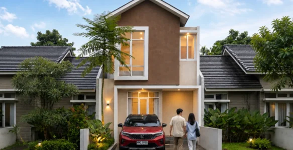 Jasa Desain Depok – Rumah Tinggal 2 Lantai – Modern Minimalis